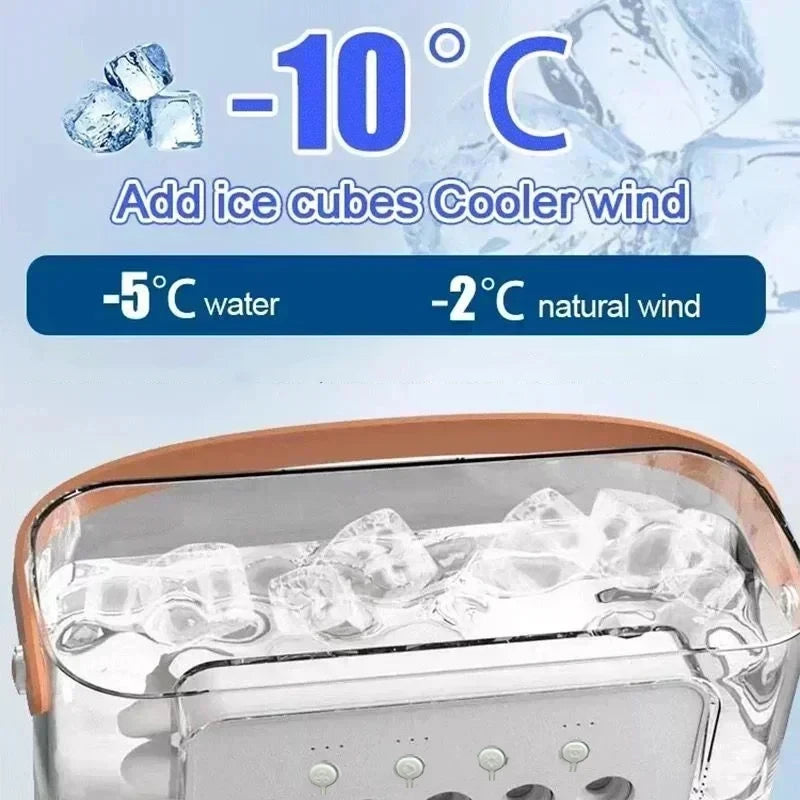 New 3 In 1 Fan AIr Conditioner Household Small Air Cooler - Clickilix