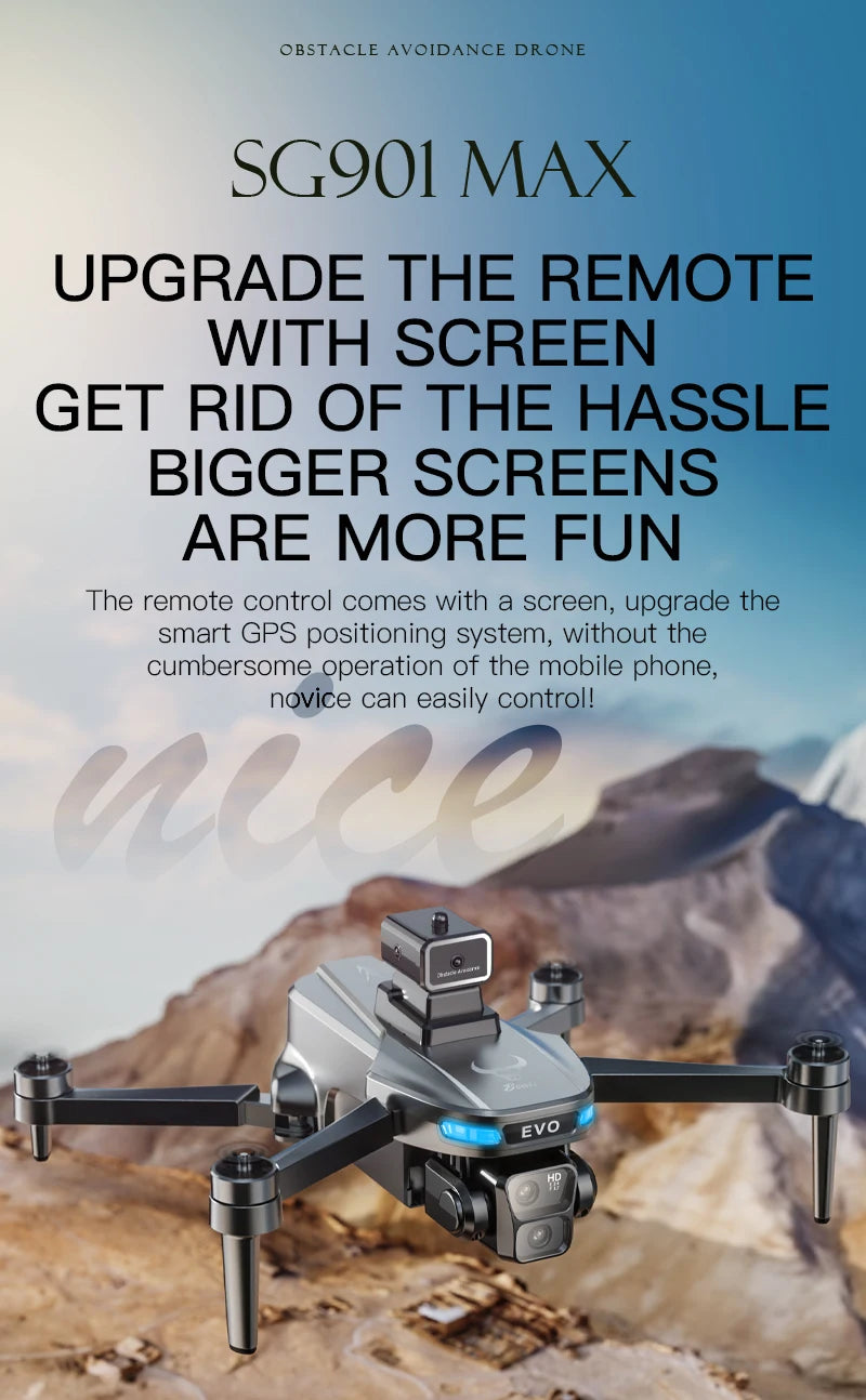 New SG901 MAX GPS Drone Professional 8K Camera Aerial FPV Brush Avoiding Obstacle