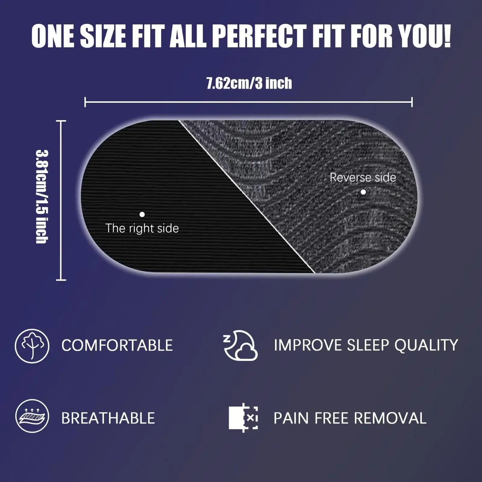 Anti-Snoring Sleep Mouth Tape & Nasal Dilators - Clickilix