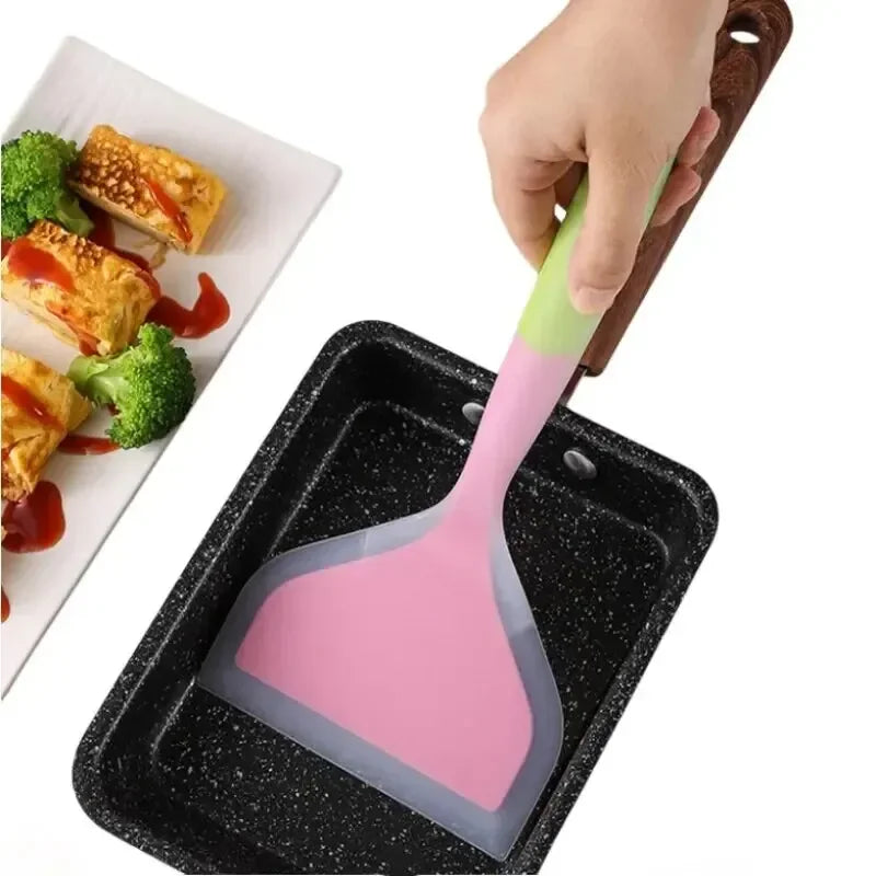 Silicone Cooking Spatula Kitchen Utensil Scraper Tool