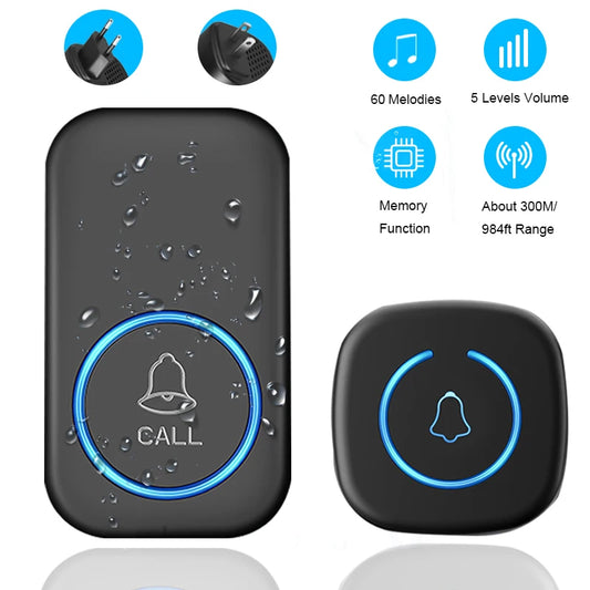 Wireless Waterproof Smart Home Doorbell Kit