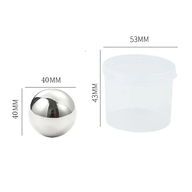 Reusable Stainless Steel Ice Cubes – Set of 2/4/8