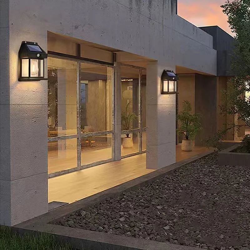 Powerful Outdoor Solar Lamp Garden Solar Powered Streetlight Outdoor Lights