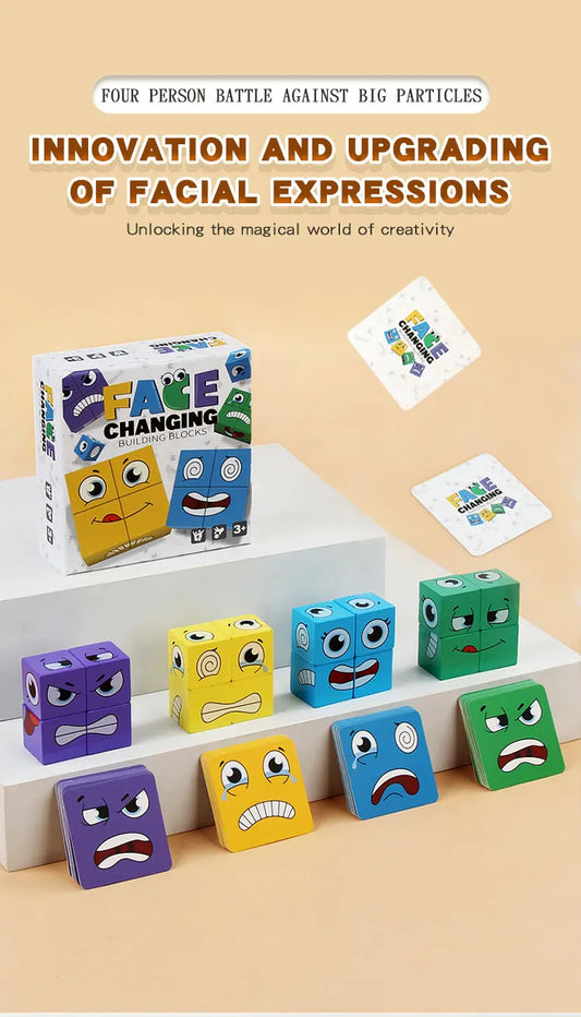 Kids Emotion Face Puzzle – Match, Think, Express & Play!