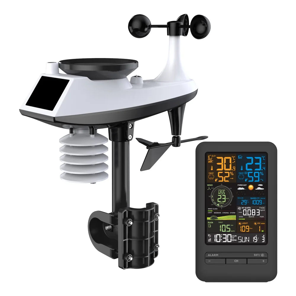 Smart WiFi Weather Station with Air Quality Monitor