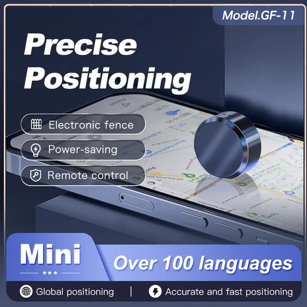 Keep track anytime with this 2G portable car GPS tracker!