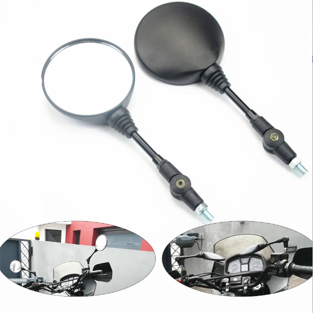 Folding Round Rearview Mirror for KTM Supermoto