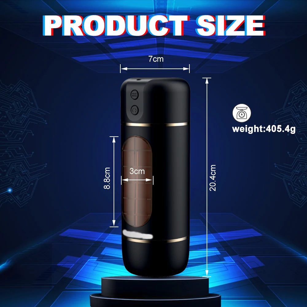 Automatic Thrusting & Sucking Male Stroker
