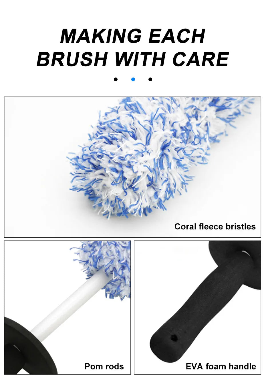 SEAMETAL Ultra Soft Wheel Brush & Mitt Set!