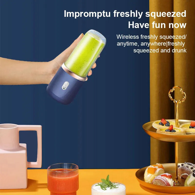 Portable Electric USB Juicer – Blend Anywhere, Anytime!