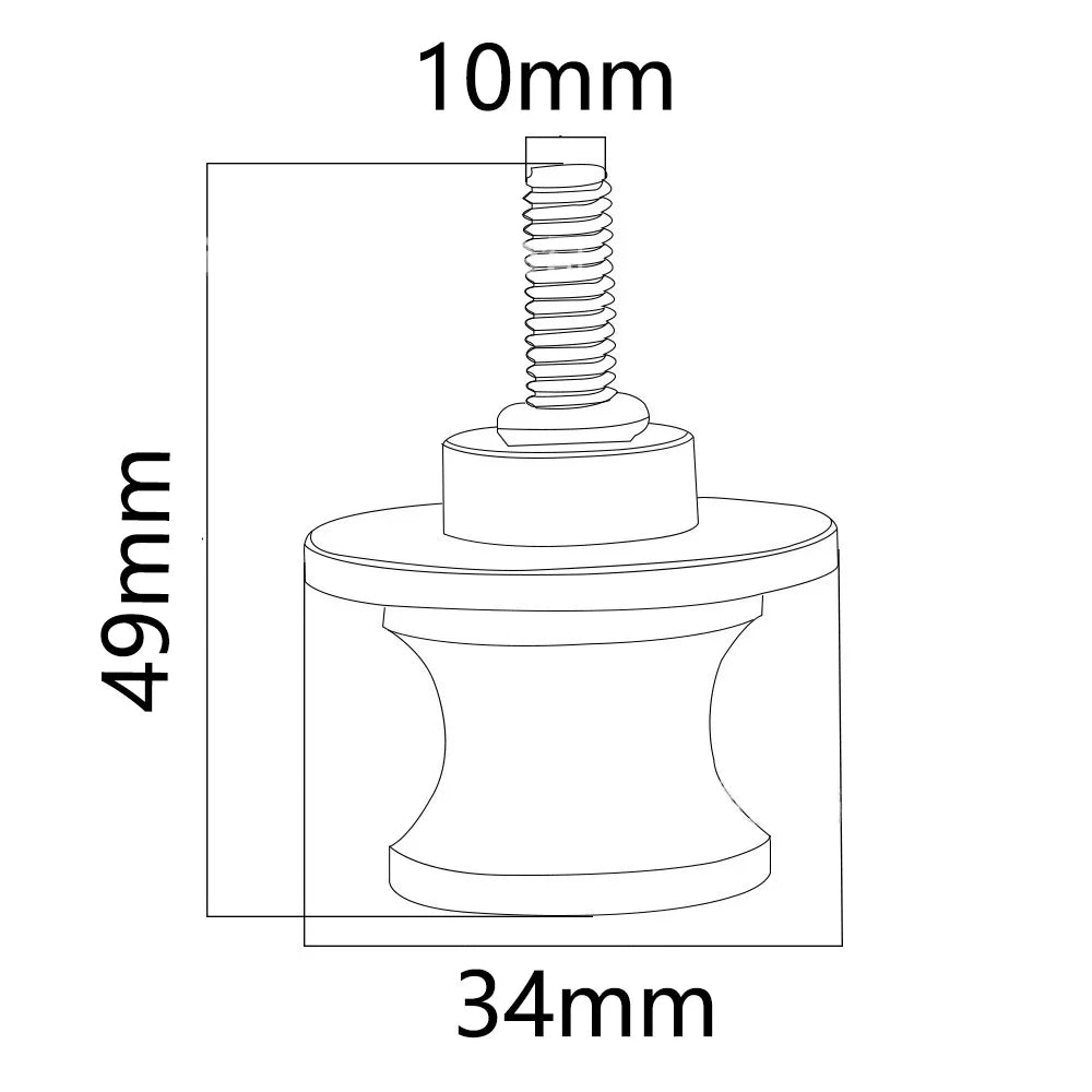 10MM Swingarm Spool Sliders for CFMOTO Motorcycles