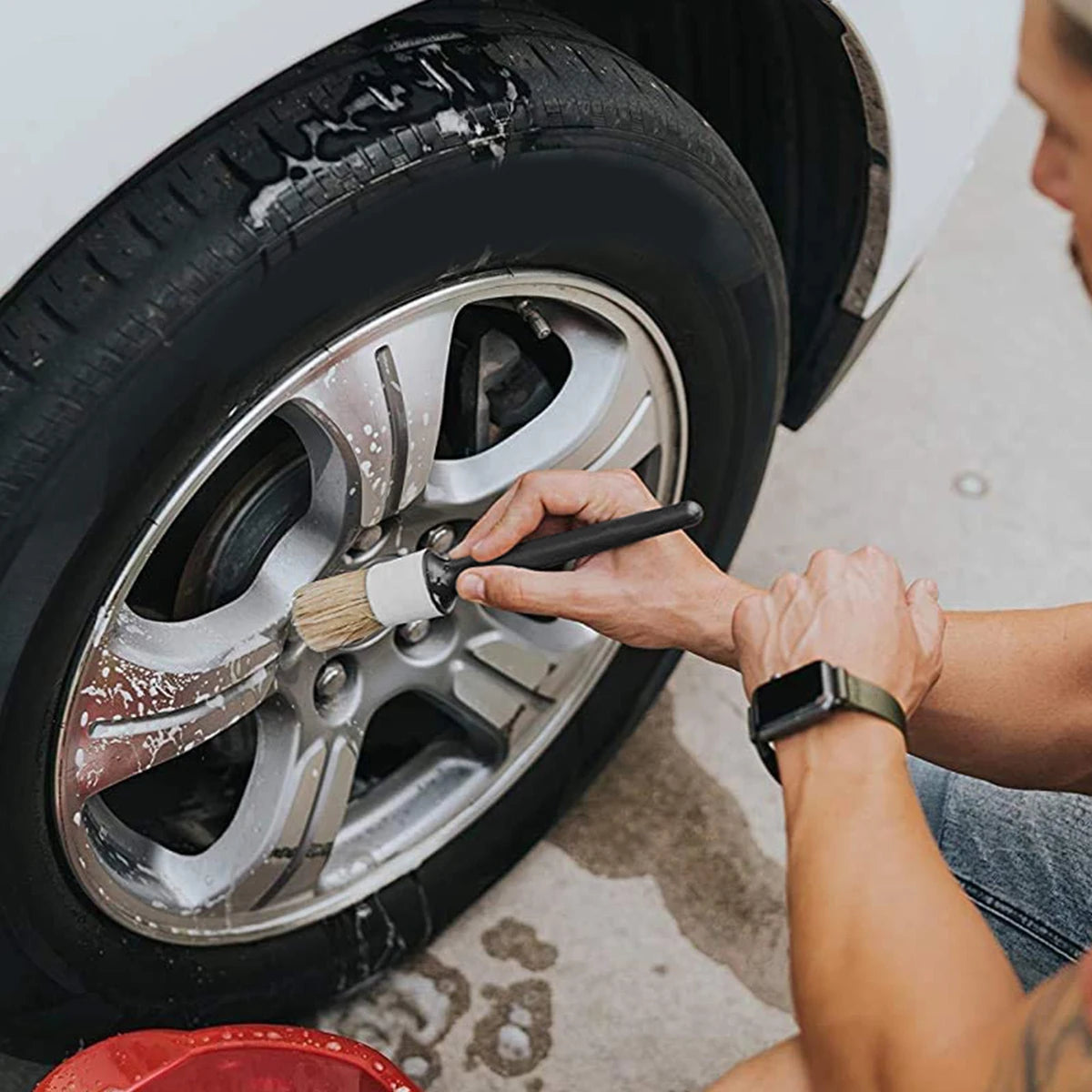Detail your car like a pro with this brush set!
