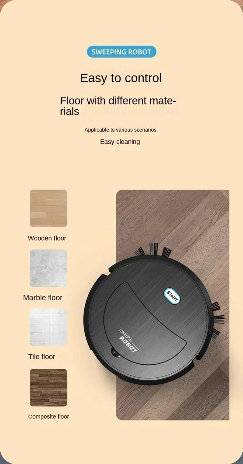 3-in-1 Smart Home Sweeping Robot