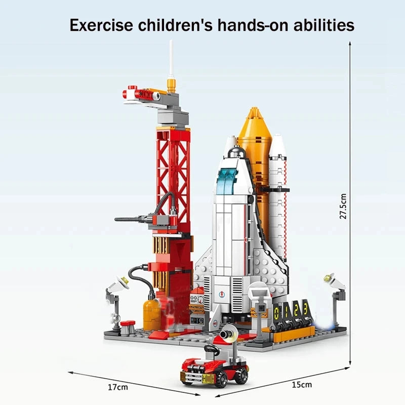 Space Shuttle Rocket Launch Building Block Set
