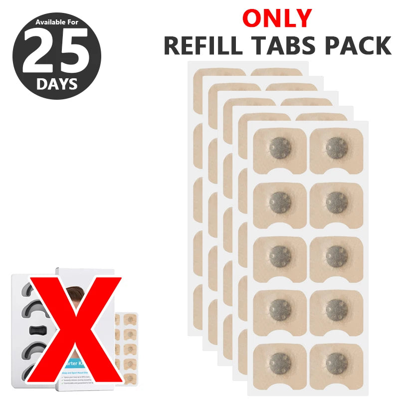 Anti-Snoring Sleep Mouth Tape & Nasal Dilators - Clickilix