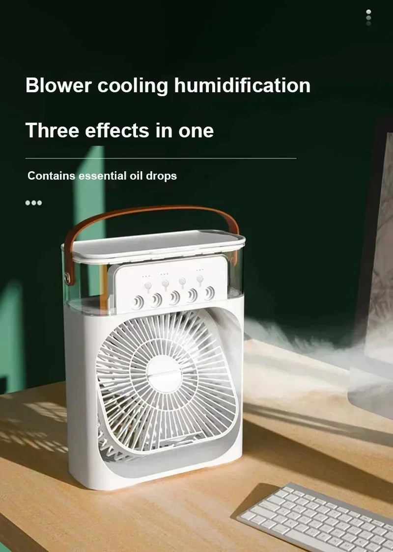 New 3 In 1 Fan AIr Conditioner Household Small Air Cooler - Clickilix