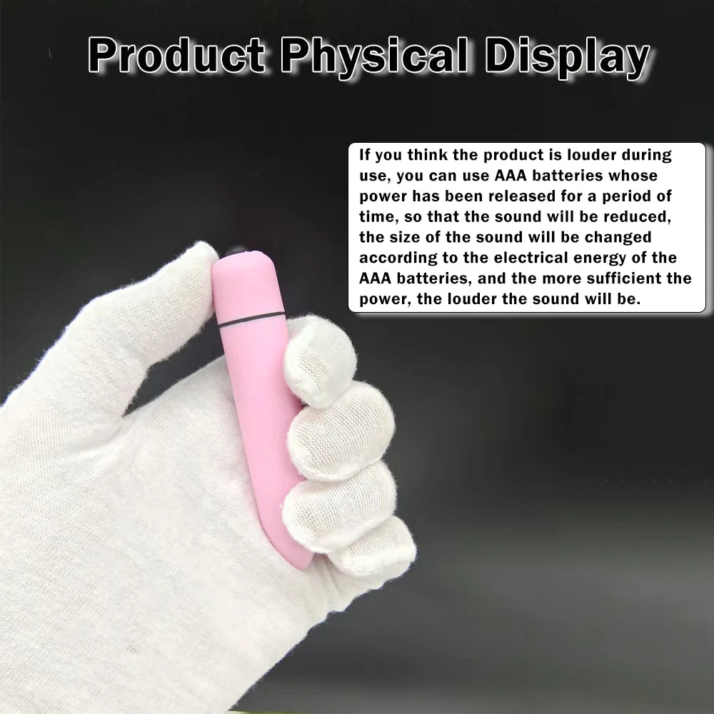 Mini Bullet Vibrator – Single-Speed Discreet Toy