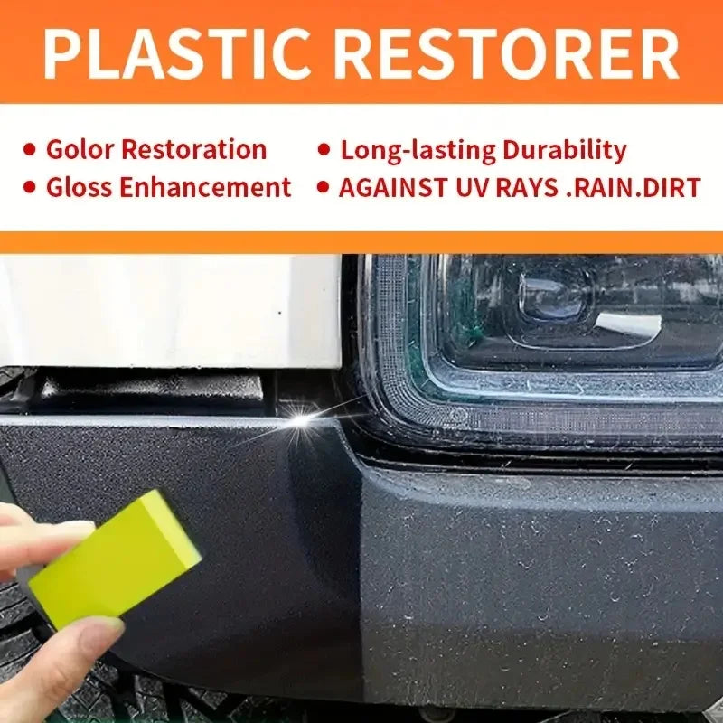 Car Plastic Refurbish & Coating Agent – Interior Shine Restorer