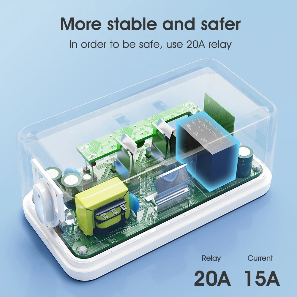3300W Smart WiFi Travel Plug Adapter