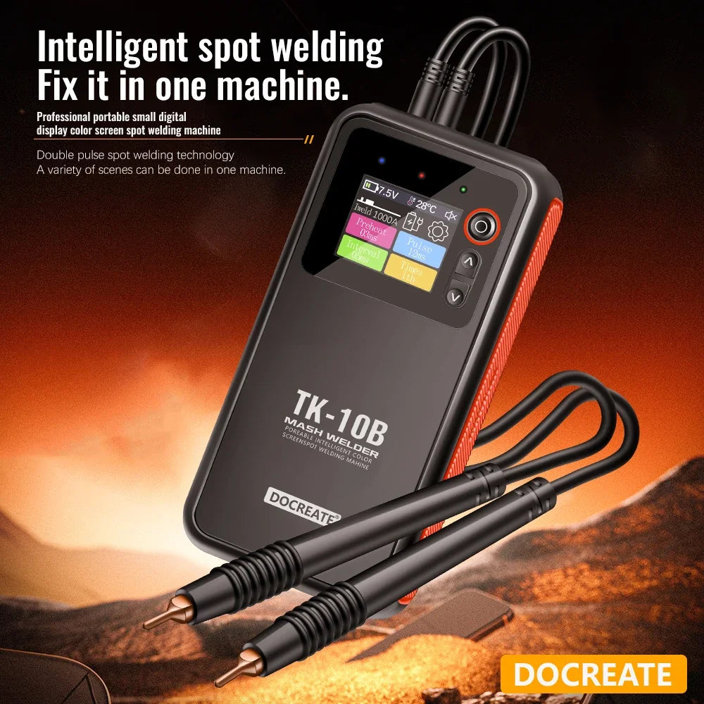 Smart Dual-Pulse Spot Welder & Power Bank