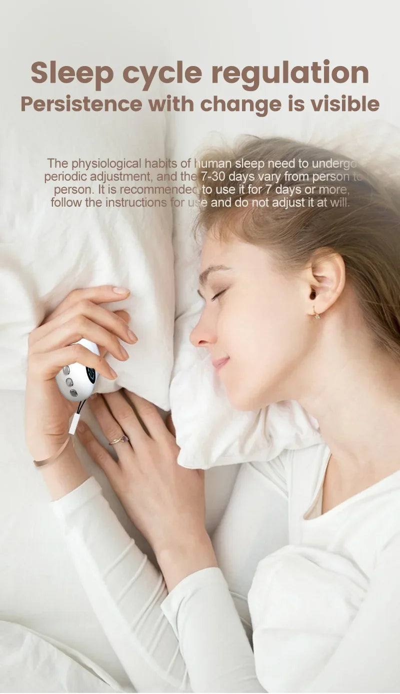 Smart Sleep Aid Device – CES Therapy & Relaxation Tool