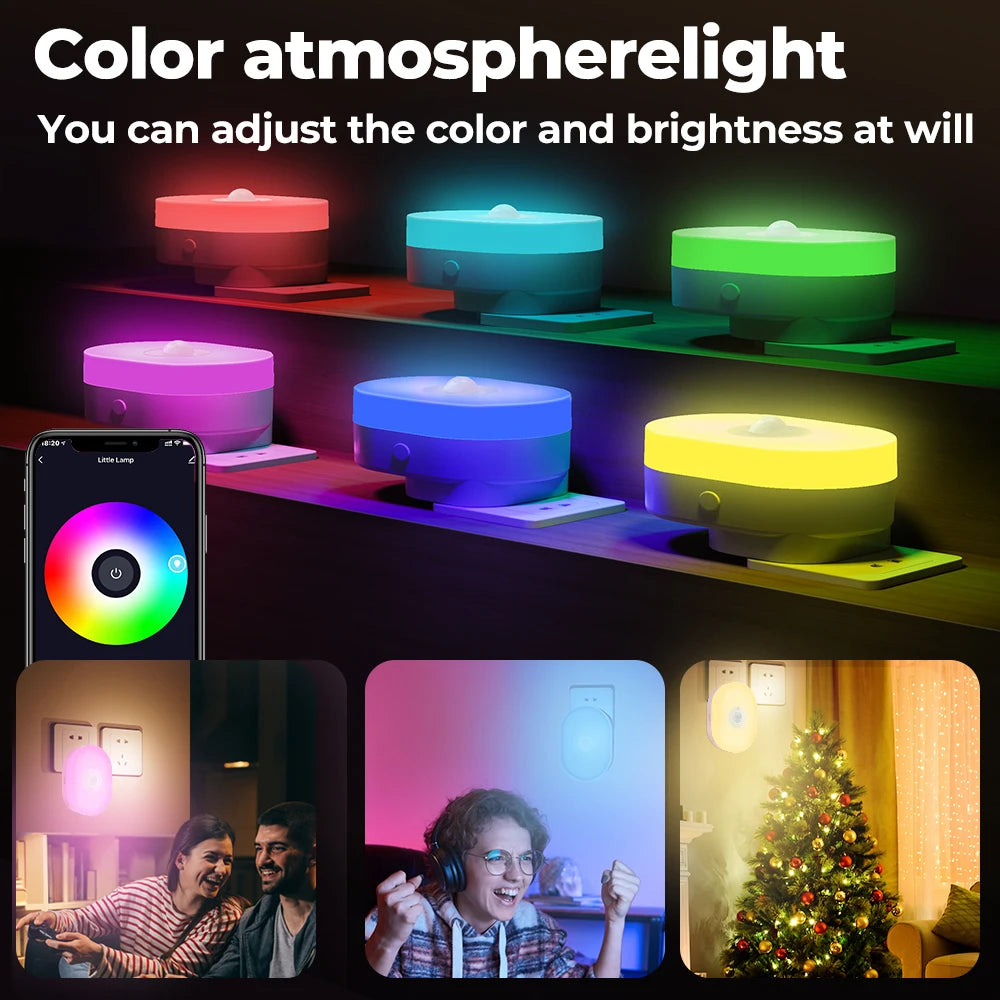 Smart WiFi Night Light with App Control
