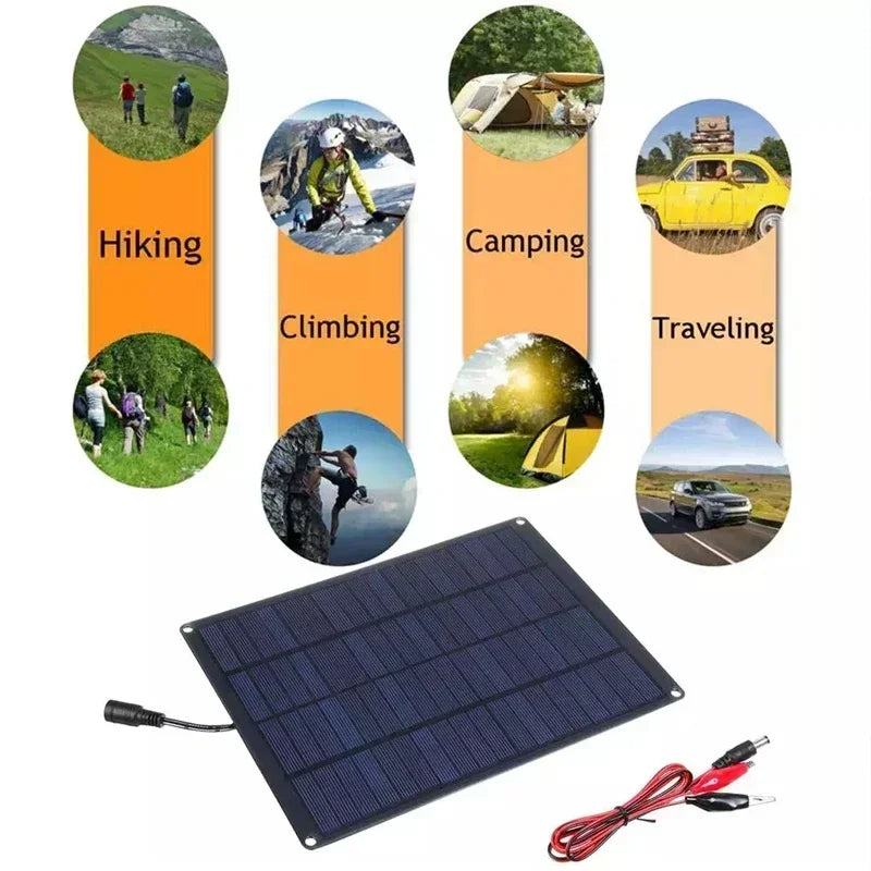 30W Solar Panel Kit with Charge Controller