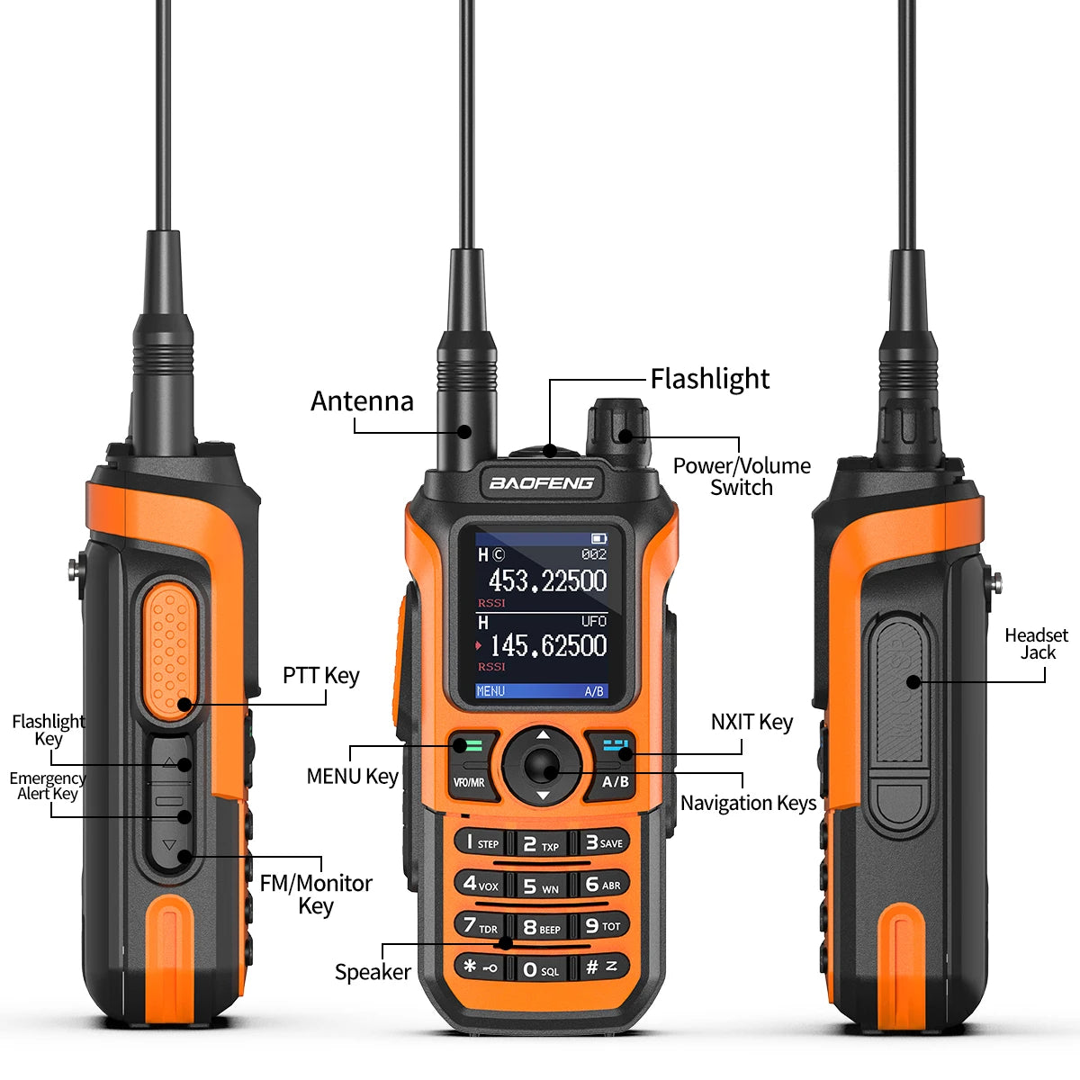 Baofeng UV-21 Pro V2 Waterproof Long-Range Radio