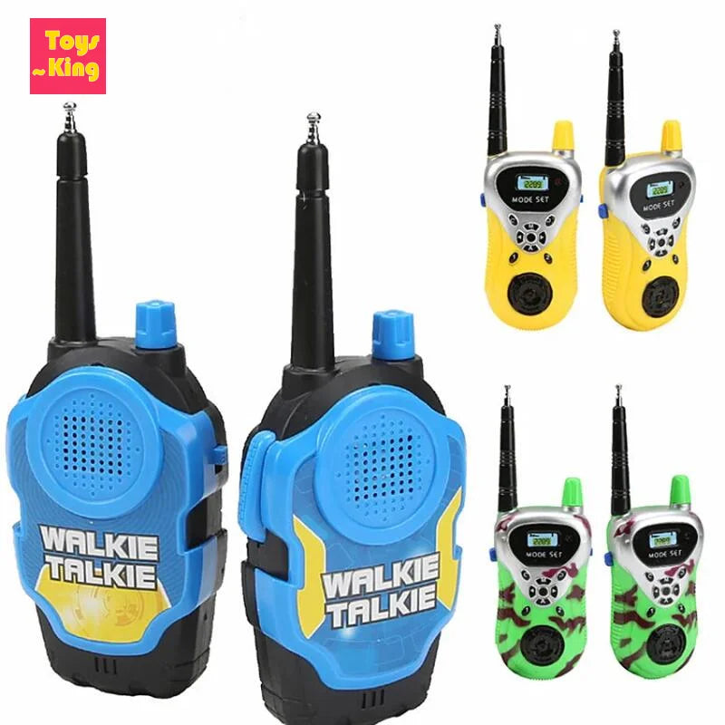 2PCS Mini Wireless Walkie Talkies for Kids