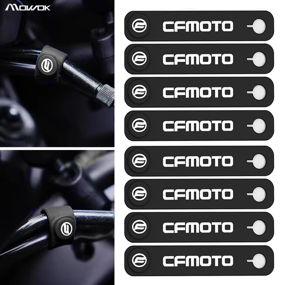 Wire Fixing Rubber Ties for CFMOTO Motorcycles