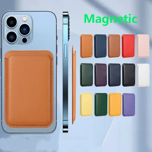 Luxury For Magnetic Leather Wallet Case