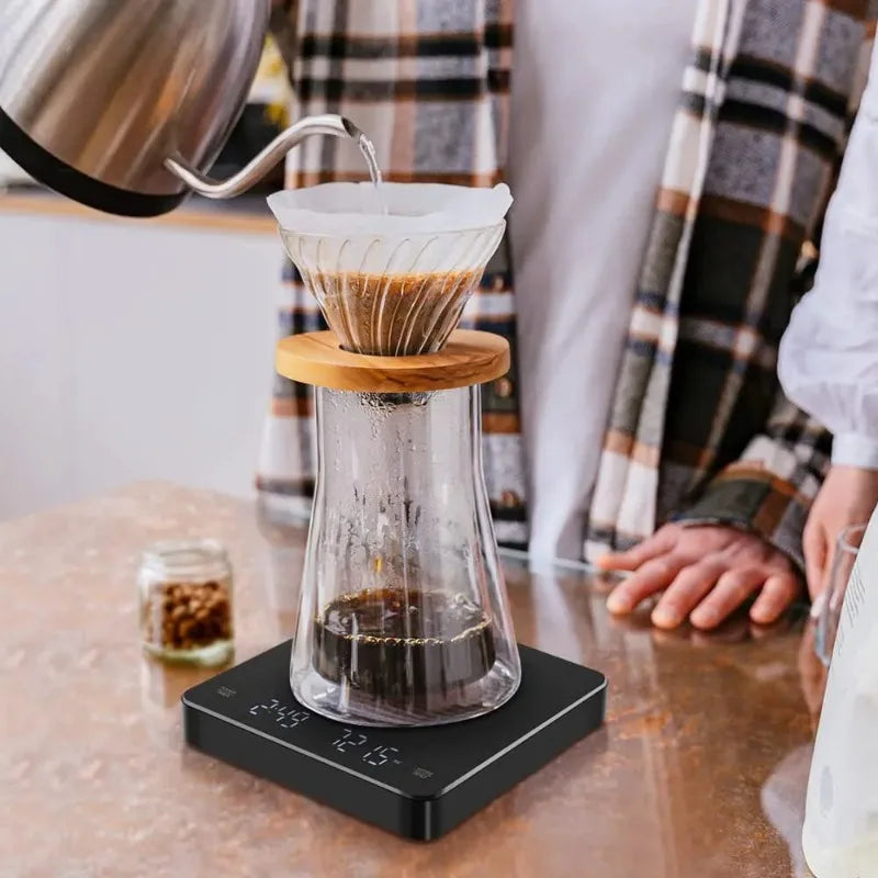 Digital Coffee Scale with Timer – Precision Meets Style in Your Kitchen