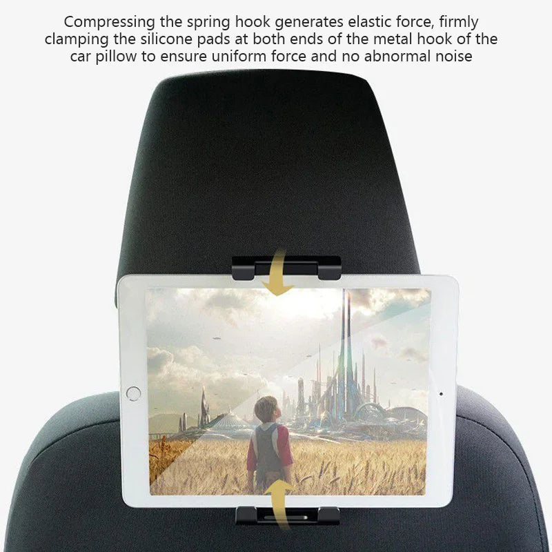Universal Car Headrest Mount – Phone & Tablet Holder