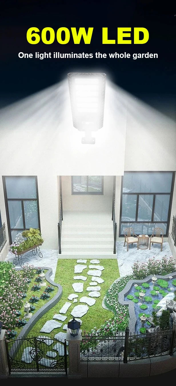 600W Solar Motion Sensor Light Outdoor