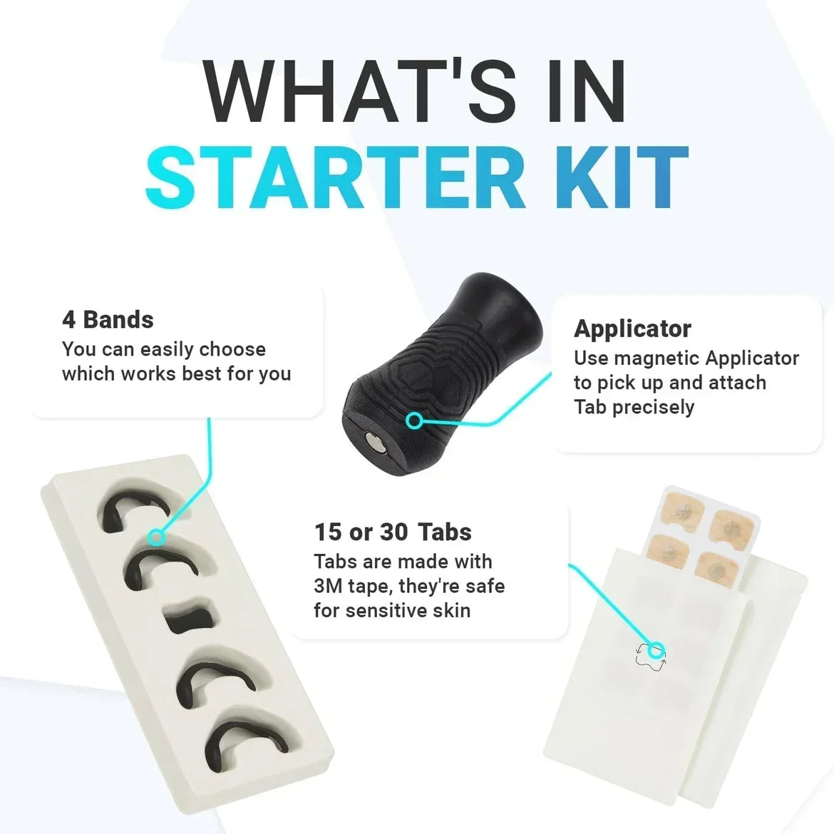 15Pairs Magnetic Nasal Breathing Dilators Kits Sport Nasal Dilator Boost Oxygen Intake,Breathing Refill Nose Clip - Clickilix