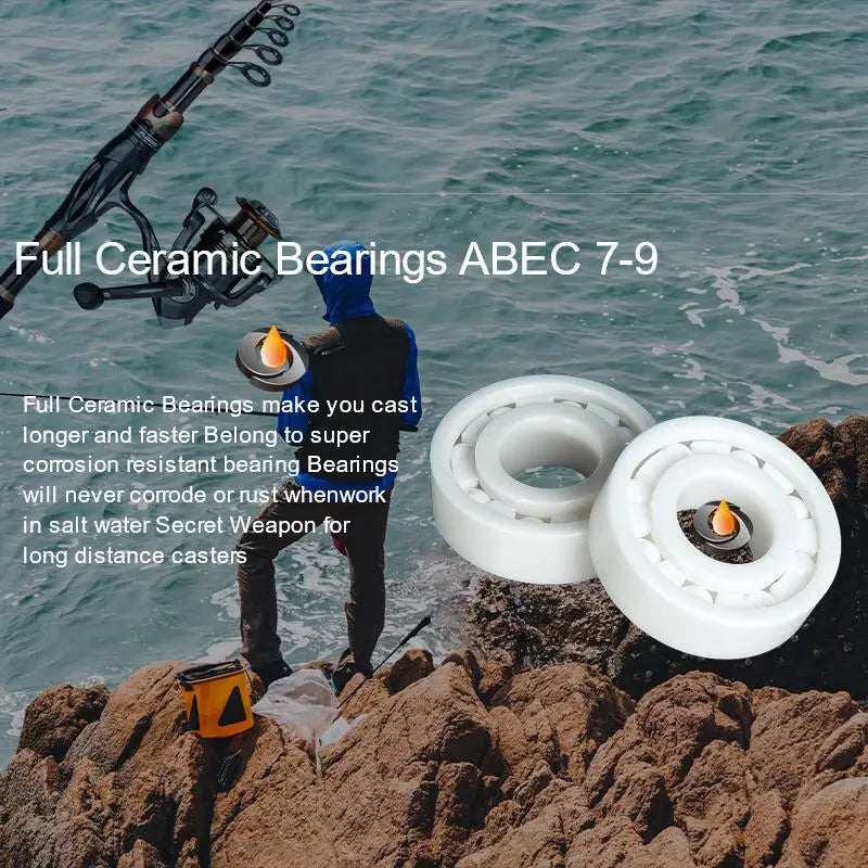 1Pcs 6201 CE 12X32X10 mm  Full Ceramic Bearing