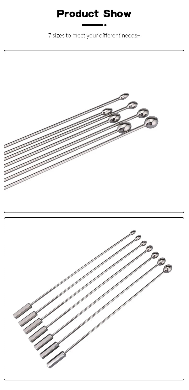 Runyu Stainless Steel Urethral Dilator Stick