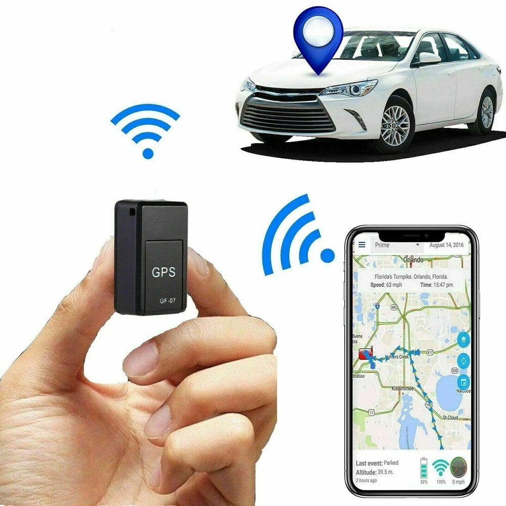 Track anything anytime with the GF-07 Magnetic GPS Tracker!