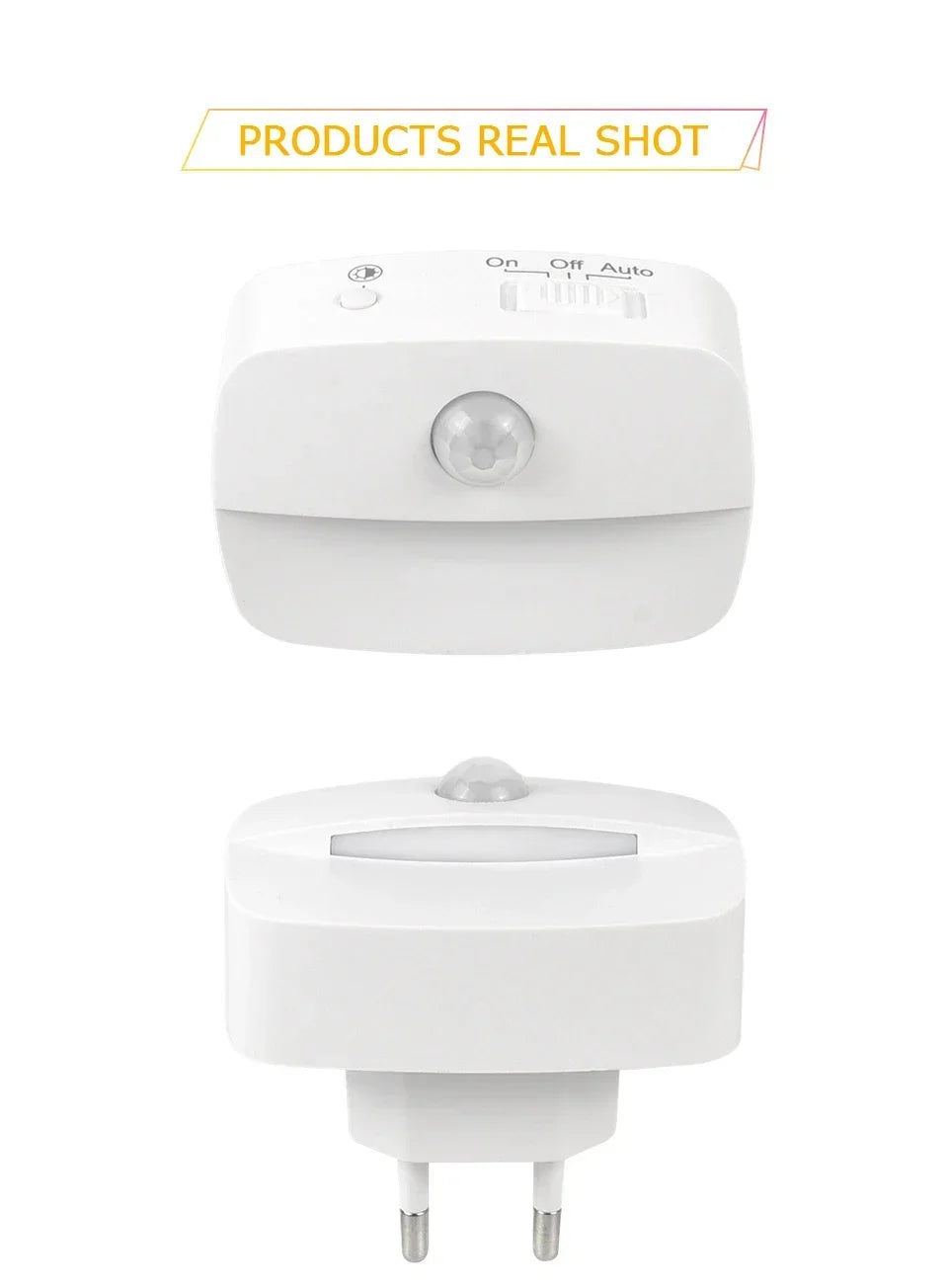 Plug-In LED Motion Sensor Night Light EU