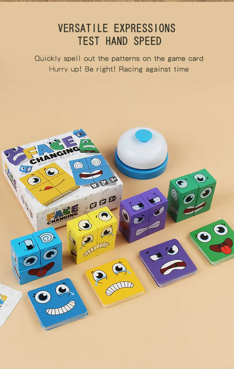 Kids Emotion Face Puzzle – Match, Think, Express & Play!