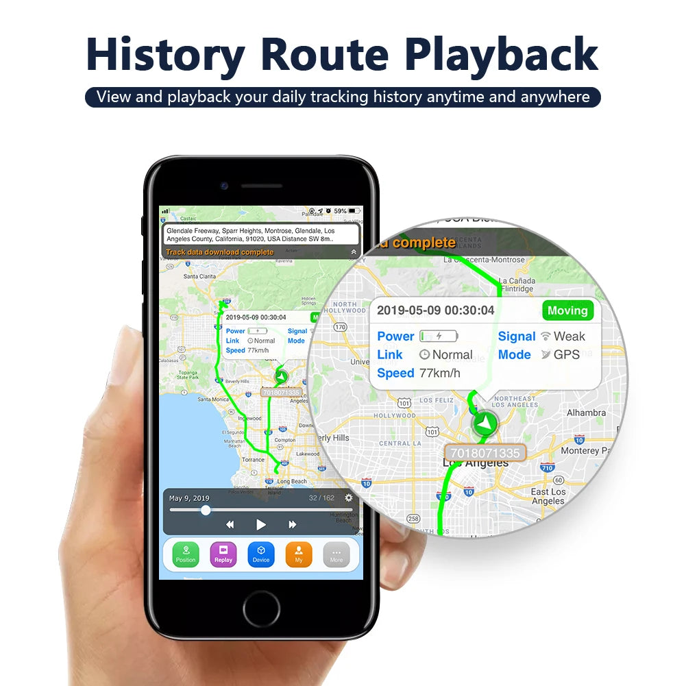 Stay secure with the ST-901L 4G+2G Mini GPS Tracker!