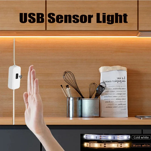 Smart USB Motion Sensor Lamp – Hand Scan ON/OFF Light