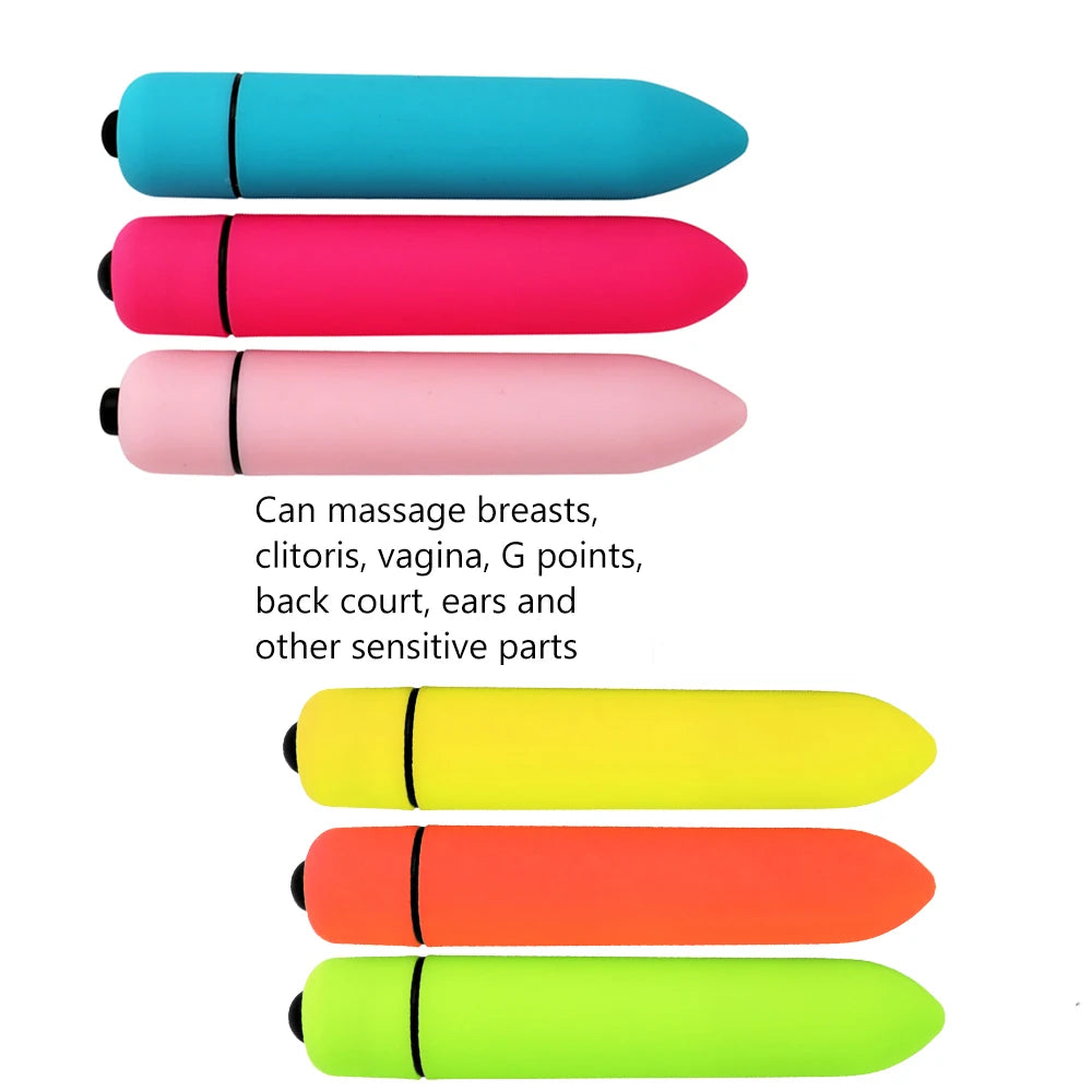 10-Speed Mini Bullet Vibrator – G-Spot Pleasure