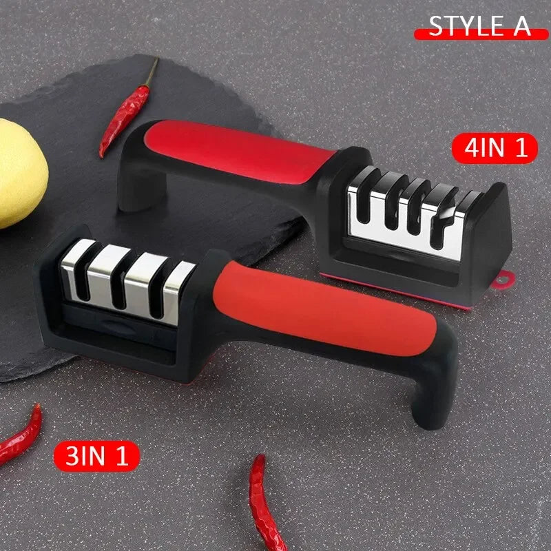Multifunctional Knife & Scissors Sharpener – Precision Sharpening at Your Fingertips!