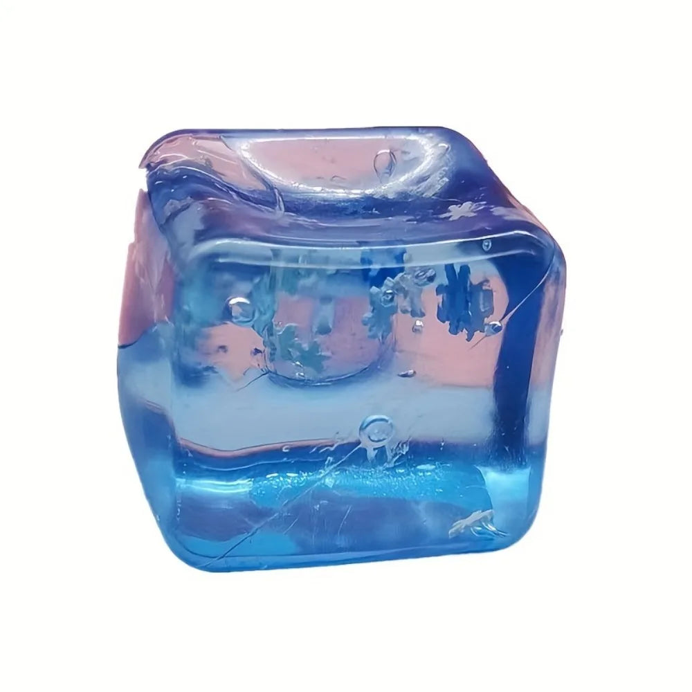 Squishy Ice Cube Stress Ball for Anxiety Relief
