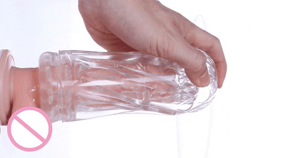 Transparent Pocket Vagina Masturbator for Men