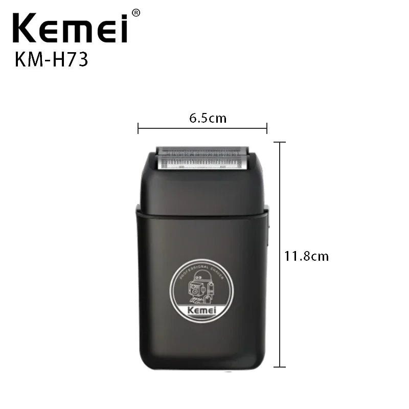 Kemei KM‑H73 Cordless Beard & Head Trimmer