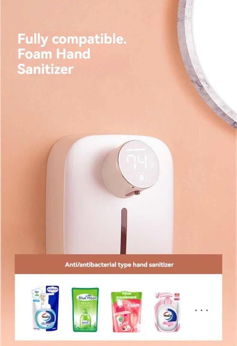 Smart Foam Hand Sanitizer Dispenser – Wall Mounted