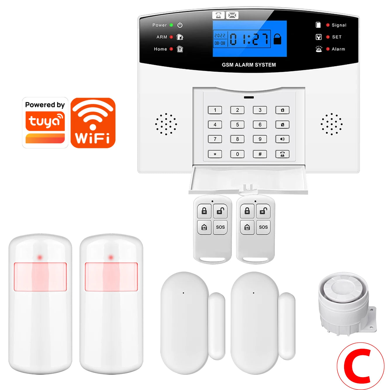 GSM WiFi Smart Alarm System – DIY Home Security