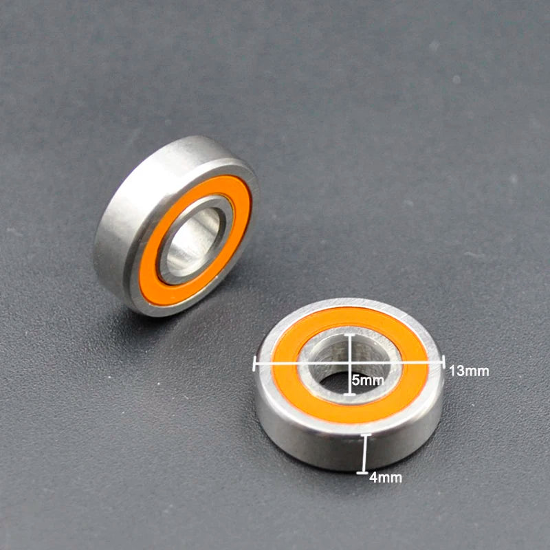 2pcs Hybrid Ceramic Bearing Stainless bait casting Spinning Fishing